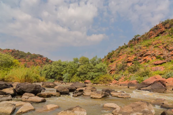 Río Wilge en Ezemvelo NR — Foto de Stock