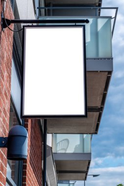 Hazır sokak modeli. Reklamınız için ilan panosu.