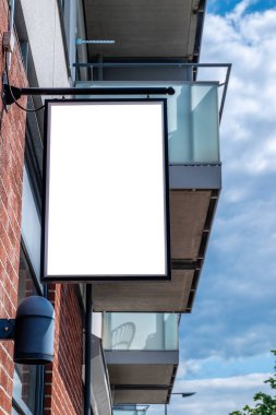 Hazır sokak modeli. Reklamınız için ilan panosu.