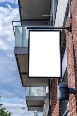 Hazır sokak modeli. Reklamınız için ilan panosu.