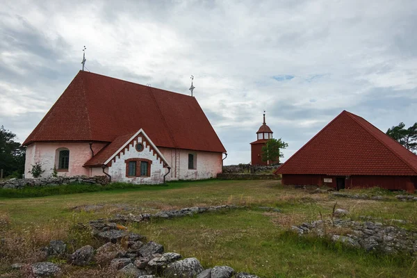 Finsko Alandské Ostrovy Kokar Srpen 2019 Největší Nejstarší Hřbitov Ostrově — Stock fotografie