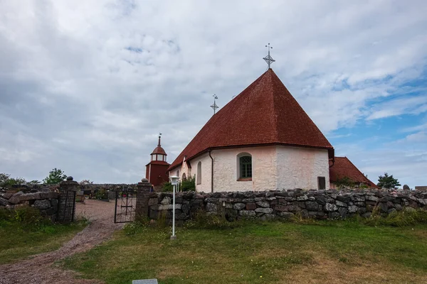 Finsko Alandské Ostrovy Kokar Srpen 2019 Největší Nejstarší Hřbitov Ostrově — Stock fotografie