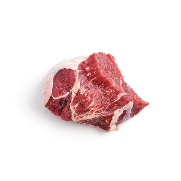 Een Rib Eye Steak Van Gemarmerd Graan Gevoed Rundvlees Ligt — Stockfoto