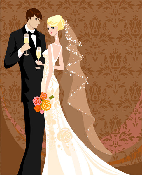 romantic Wedding background