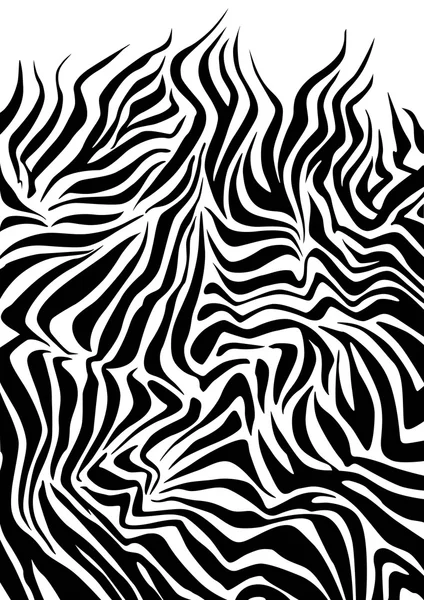 Abstract Zebra skin — Stock Vector
