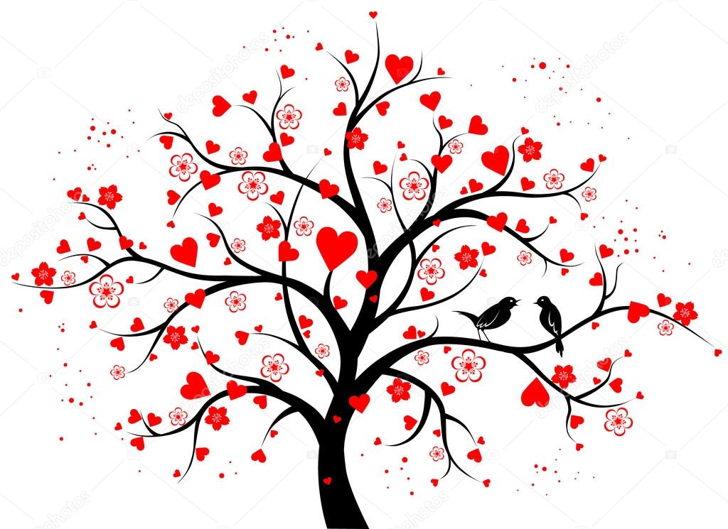 Love Tree PNG Transparent Images Free Download, Vector Files