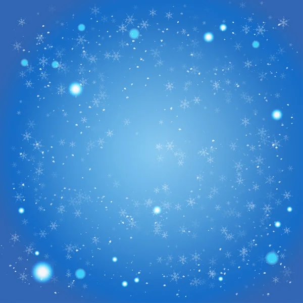 Взимку синій фону — стоковий вектор