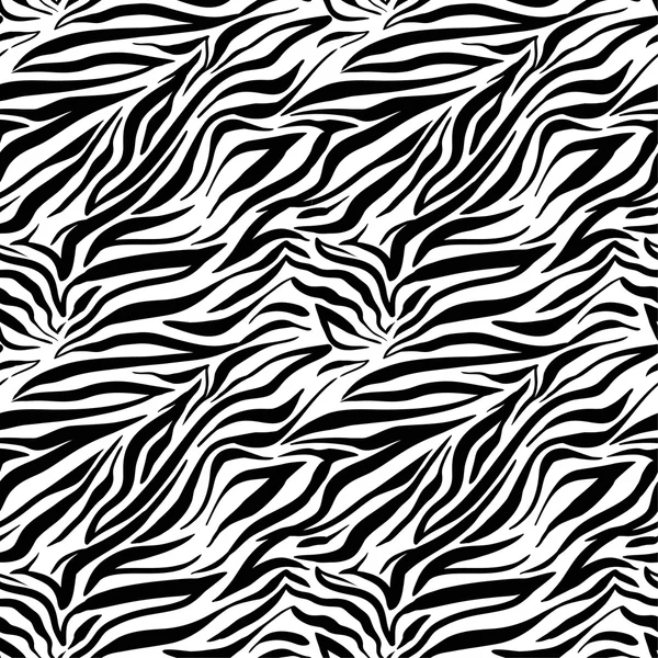 Zebra seamless pattern — Stock Vector