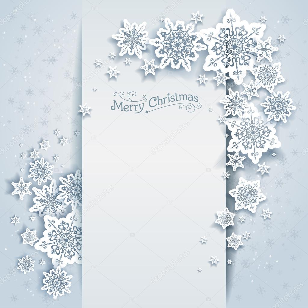 Winter holiday card