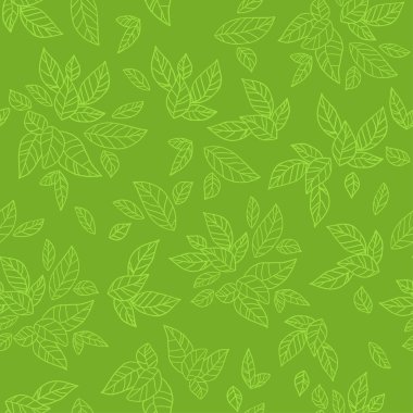 Yeşil pürüzsüz desen