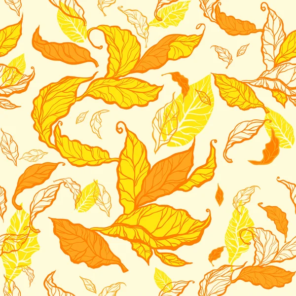 Autumn seamless pattern — Stock Vector