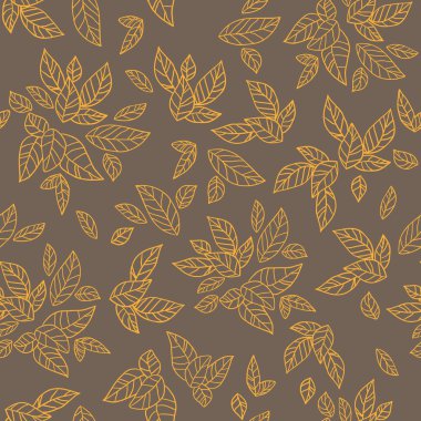 dekoratif yaprakları arka plan