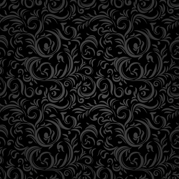Stilisiertes schwarzes Muster — Stockvektor