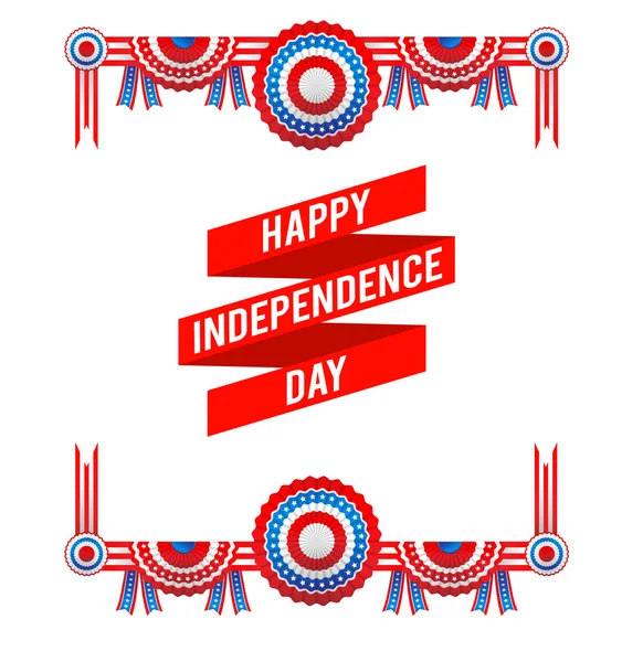 Independence day decoraties — Stockvector