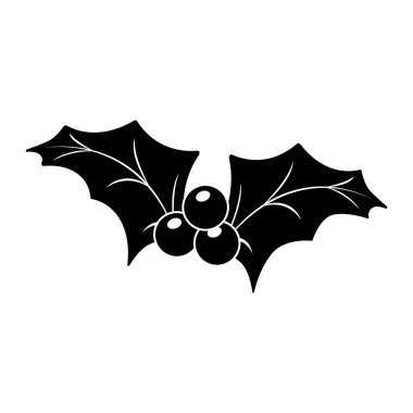 Noel tatili için basit bir Noel resmi.