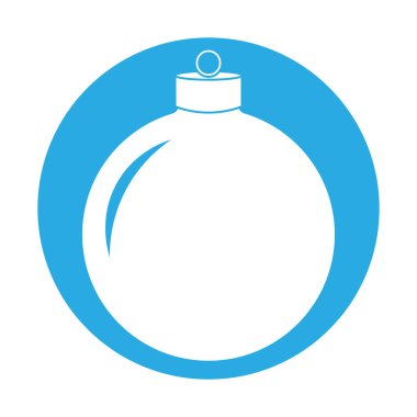 Noel ağacı oyuncağının basit bir gösterimi Noel tasarımı için nesne, model