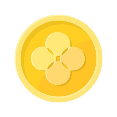 OKB ve OKEX sikkelerinin basit illüstrasyonu İnternet kripto para birimi kavramı