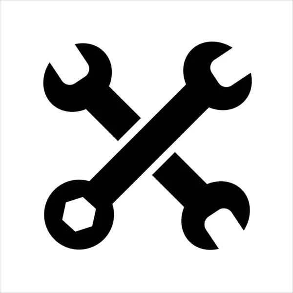 Uygulamalar ve web siteleri için beyaz arkaplan simgesinde izole edilmiş basit sunucular