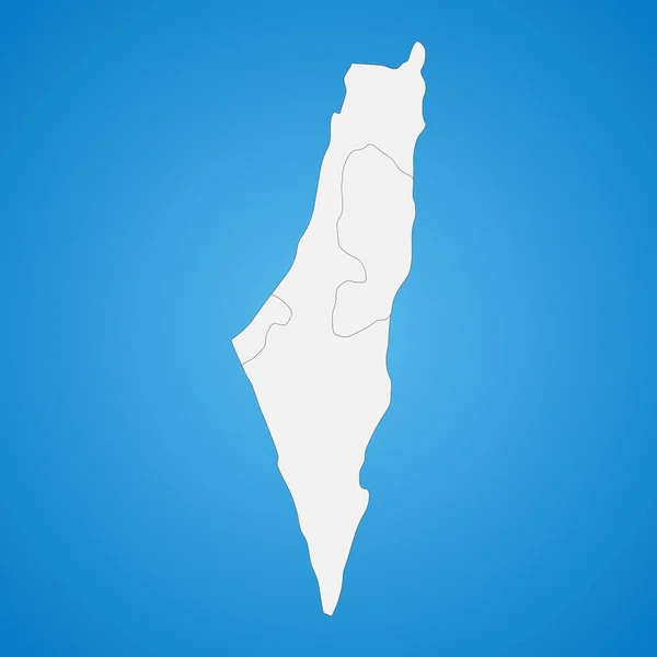 이스라엘 지도의 배경에 — 스톡 벡터