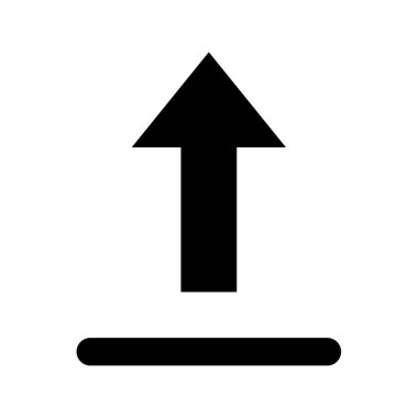 Alış veriş uygulamaları ve web siteleri için basit izole edilmiş simge 