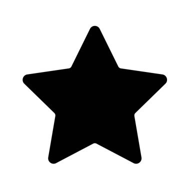 Alışveriş yıldızı veya favorilere uygulamalar ve web siteleri için basit izole edilmiş simge ekle