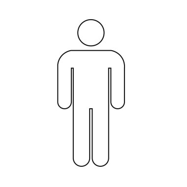 Hareket halindeki insan simgesi Etkin yaşam tarzı işareti