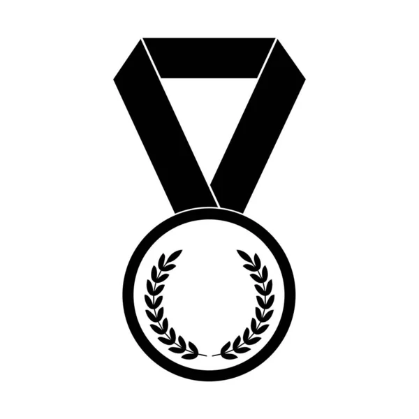 Simple Illustration Award Medal Ribbons Winners — Stock Vector