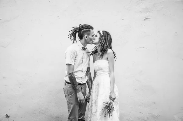 Kaç poz dreadlocks ile