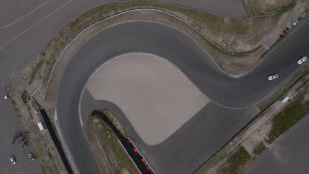 Zandvoort, 24 april 2021, Nederland. Formule 1-beelden van Zandvoort. — Stockvideo