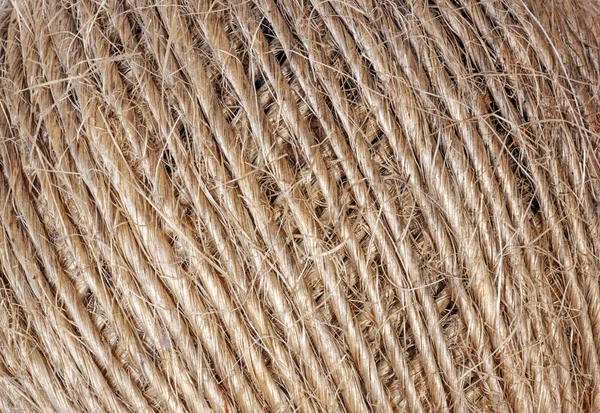 Patrones y Texturas en Roll of String Twine — Foto de Stock