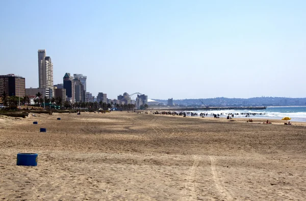 Early Morning at Addington Beach in Durban South Africa — Stock Photo, Image