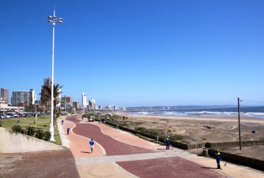 Durban plaj ön güvertede görünümünü yukarıda