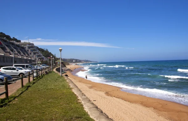 Sopra Veduta della spiaggia di Umdloti vicino a Durban — Foto Stock