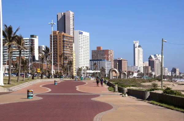 Addington Beach Promenade a Durban Sud Africa — Foto Stock