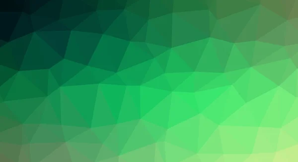 抽象的な三角形の幾何学的な緑の背景 — ストック写真