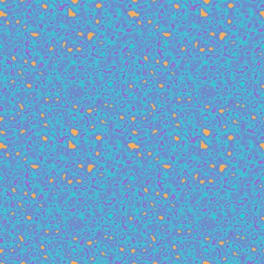 Mavi yeşil splotch leke sonsuz seamless modeli özetini