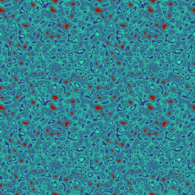 Mavi yeşil splotch leke sonsuz seamless modeli özetini