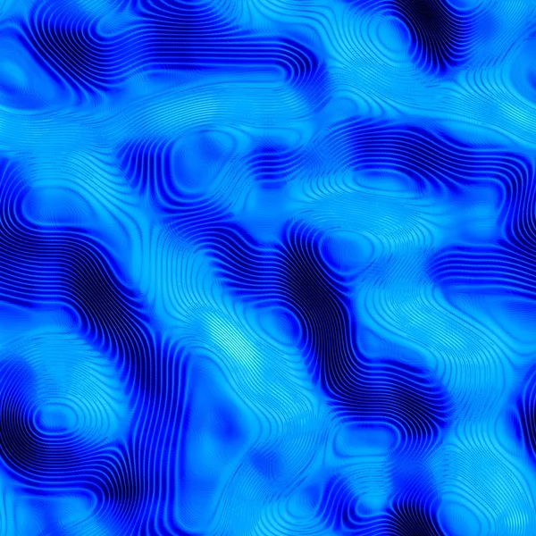 無限の青い大理石生成形状テクスチャや背景 — ストック写真