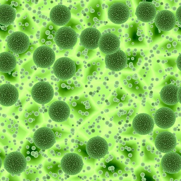 Bakterien oder Virussphären — Stockfoto