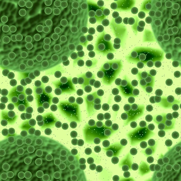 Bakteri atau virus bola — Stok Foto