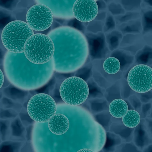 Bacteria or virus spheres — Stock Photo, Image