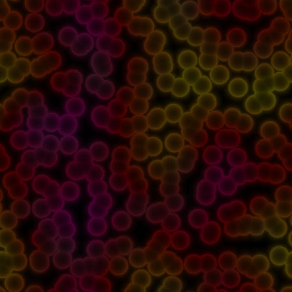 细菌或病毒领域在血液里，生成的纹理 — 图库照片