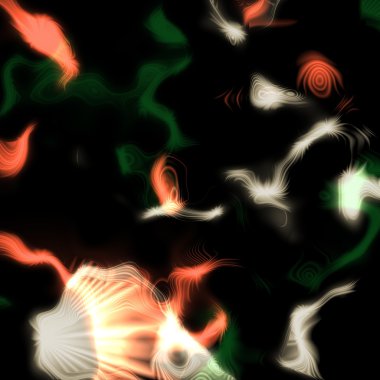 Parlak mavi parlaklık patlama karanlık uzayda, büyük enerji salınımı siyah arka plan