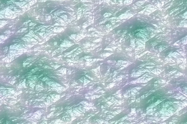 Vecchio sgualcito verde blu plastica foglio di sfondo, infinite macchie di consistenza — Foto Stock