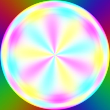 Beyaz arka plan üzerinde dönen parlak renkli spiraller soyut Illustration. Gökkuşağı renkleri