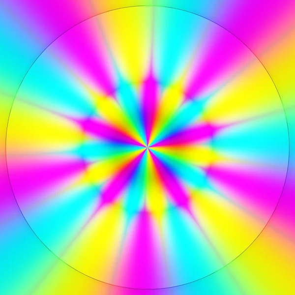 Abstracte illustratie van heldere kleurrijke spiralen op witte achtergrond draaien. Regenboogkleuren — Stockfoto