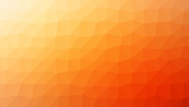 Abstract triangle geometrical orange background. Popular shapes