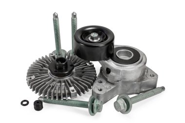 Otomobil parçaları. viskoz muff. kemer Gergi. cıvata