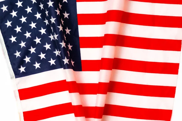 Top View Amerikaanse Vlag Vorm Inscriptie Overwinning Usa Verkiezingsconcept — Stockfoto
