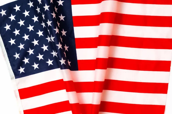 Top View Amerikaanse Vlag Vorm Inscriptie Overwinning Usa Verkiezingsconcept — Stockfoto